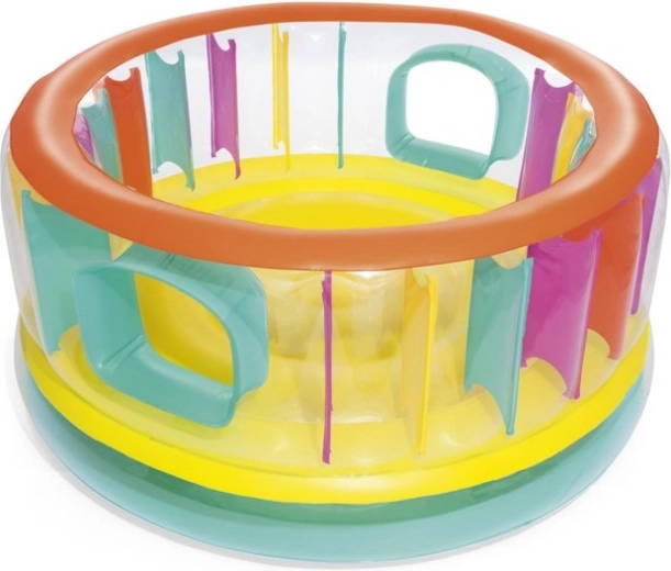 Omringende wanden en raampjes voor veilig spel