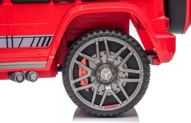 Kinderen auto op accu Mercedes G63 rood