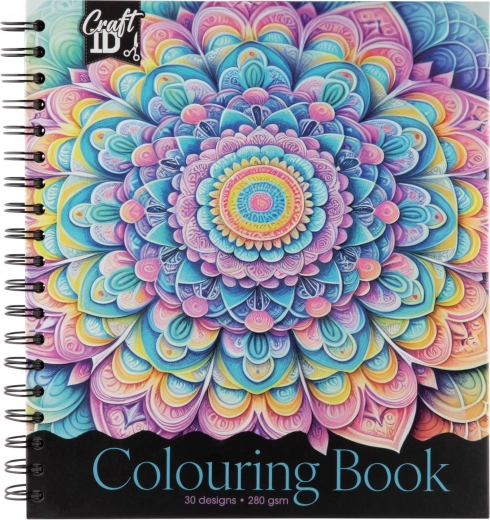 Kleurboek Mandala met ringband