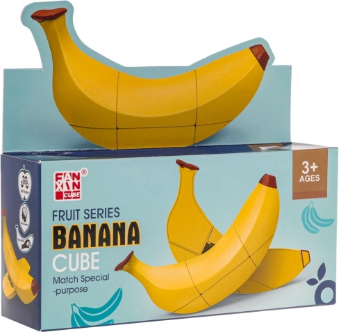 Puzzel in de vorm van een banaan