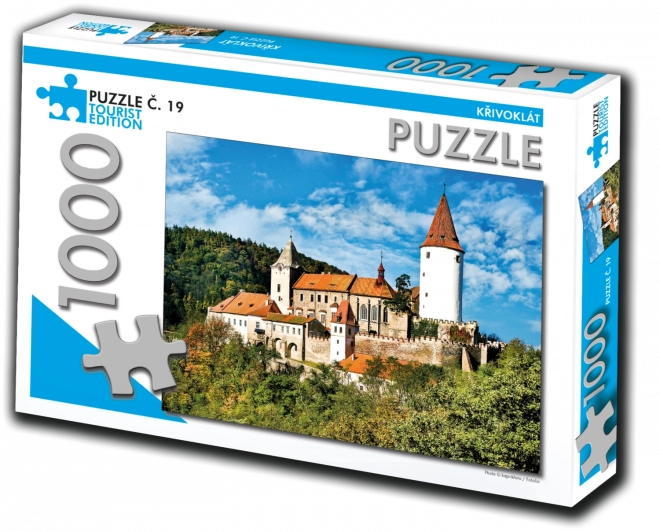 Puzzel Křivoklát toeristische editie 1000 stukjes