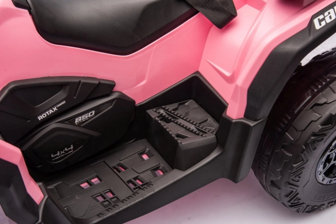 Elektrische kinderquad Outlander roze