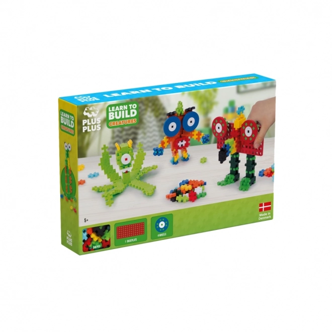 Plus-Plus Creatieve Set Leer Monsters Bouwen
