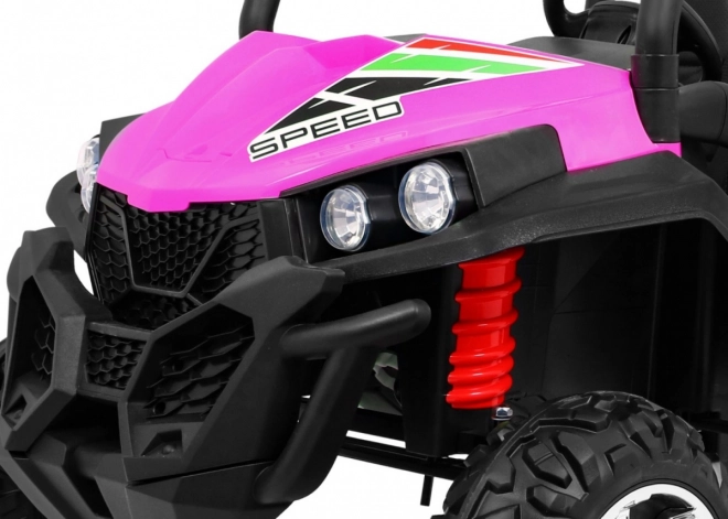 Kinderterreinwagen Grand Buggy 4x4 Roze met afstandsbediening