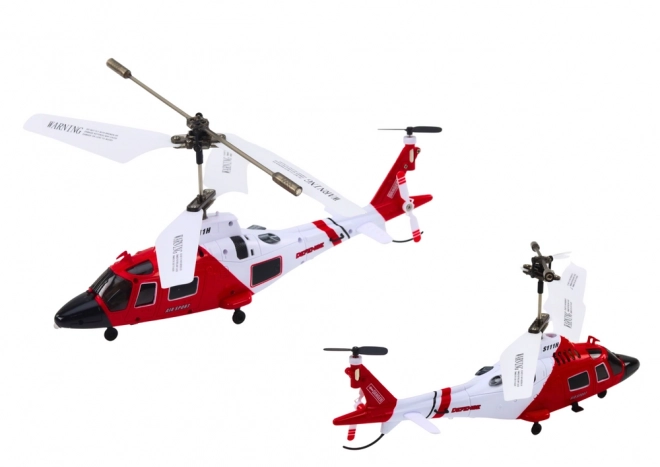 op afstand bestuurbare helikopter met gyroscoop Syma S111H rood