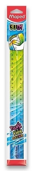 Maped liniaal Twist'n Flex regenboog 30 cm