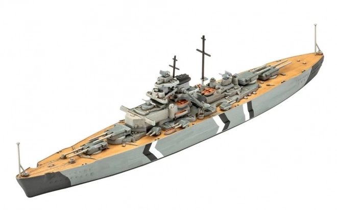 Cadeauset Revell Legendarische Bismarck 1/700