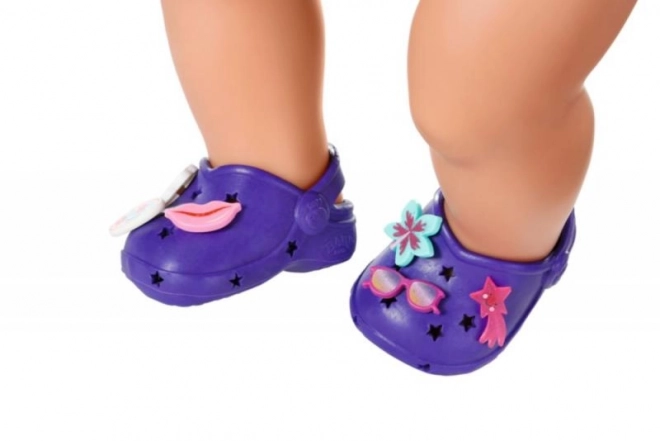 BABY born Rubberen Sandalen, 3 soorten, 43 cm