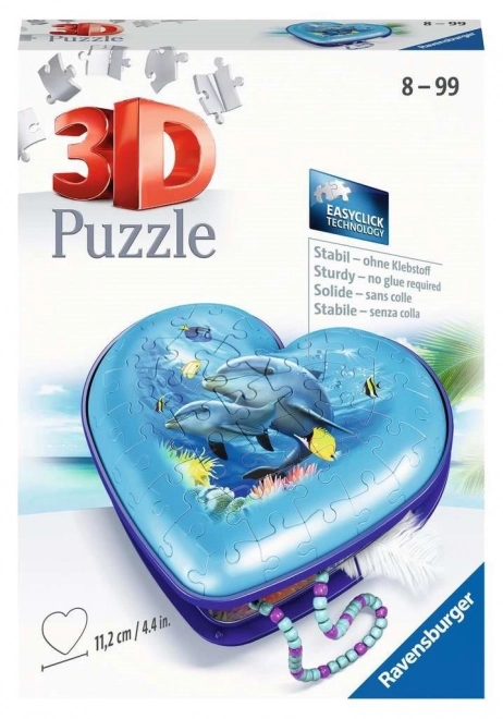 Ravensburger 3D puzzel Hart Onderwaterwereld 54 stukjes