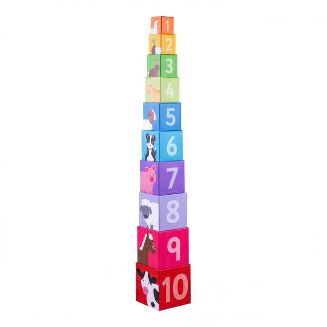 Bigjigs Toys Didactische Blokken Boerderij
