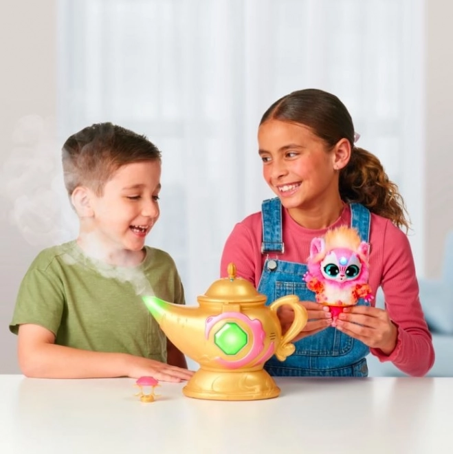 Magic Mixies interactieve mascotte Genie Lamp Roze