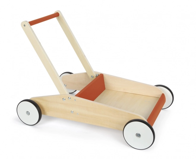 Small foot Kinder loopwagen rood