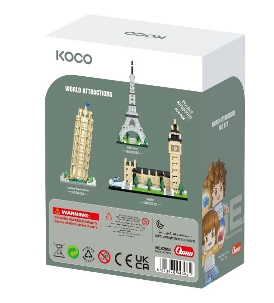 Bouwpakket KOCO Big Ben 523 stuks