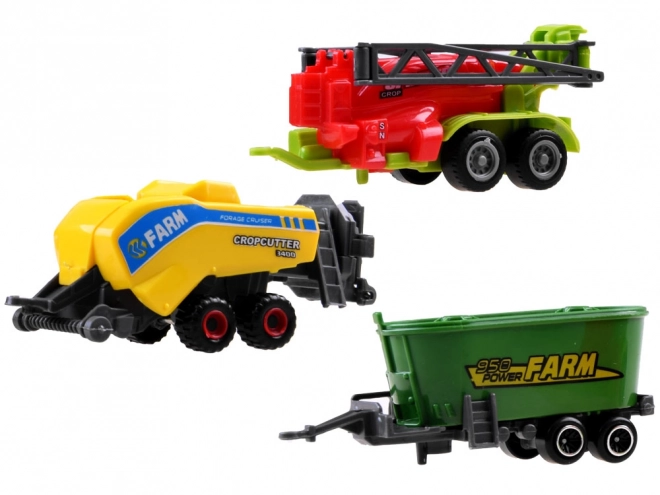 Tractor combinatie landbouwmachines maaidorsers ZA4366