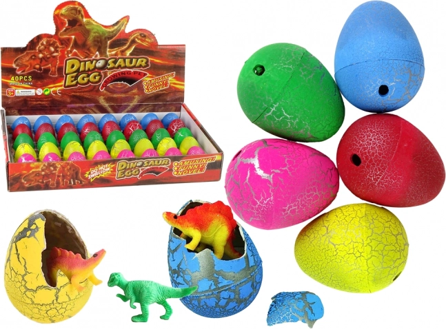Magisch Dino-ei Groeit 4 cm Kleurrijk