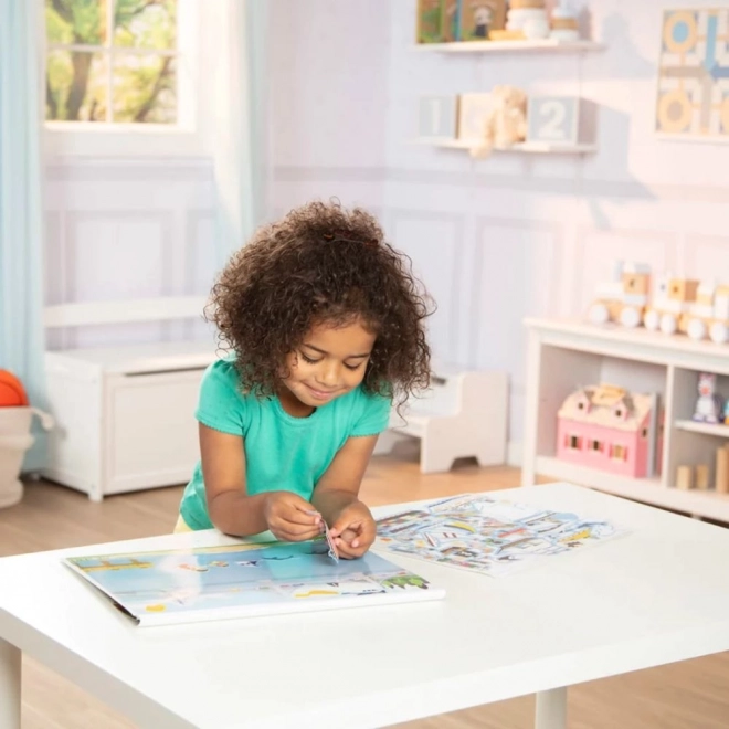 Melissa & Doug - herbruikbare stickers Voertuigen