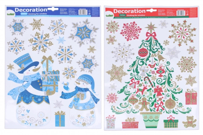 Kerst-raamdecoratie