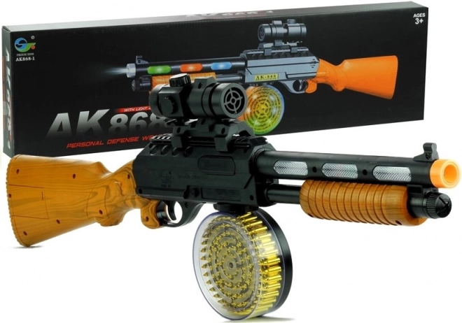 Pistool Geweren AK 868-1 Lichten Spel 60 cm