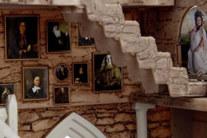 Harry Potter Griffoendor Toren met nanofiguren