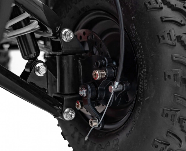 Krachtige schijfremmen voor en achter