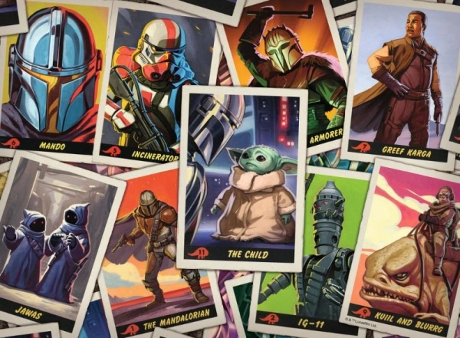 Puzzel Star Wars: The Mandalorian - Baby Yoda 500 stukjes