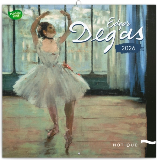 Notitiekalender Edgar Degas 2026