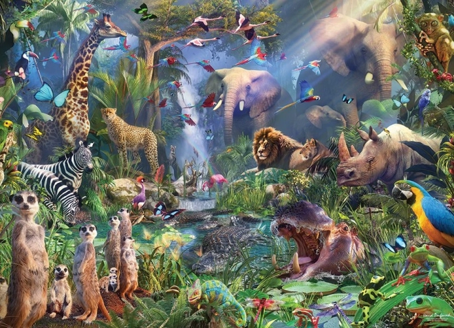 COBBLE HILL Puzzel In de jungle 1000 stukjes