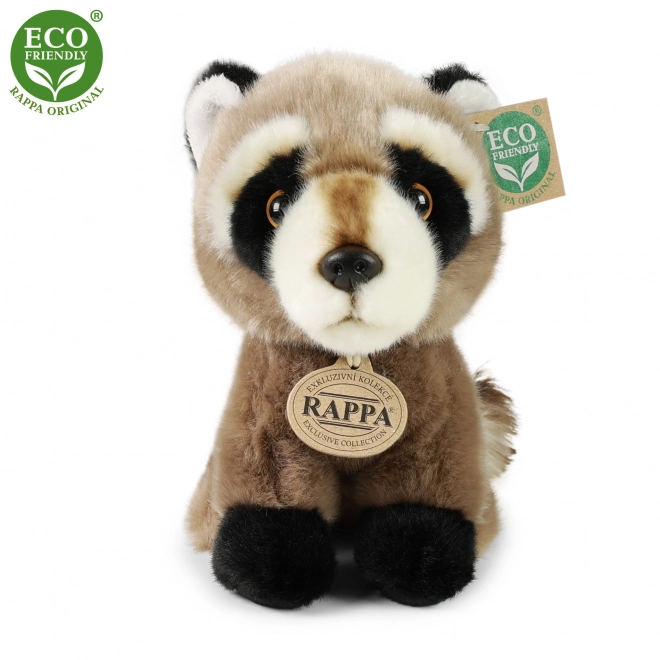 Zittende pluche wasbeer 18 cm ECO-FRIENDLY