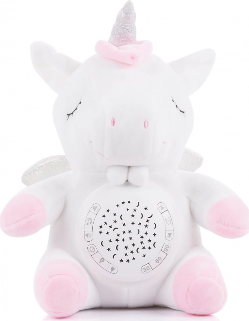 Chipolino pluchen eenhoorn met projector en muziek