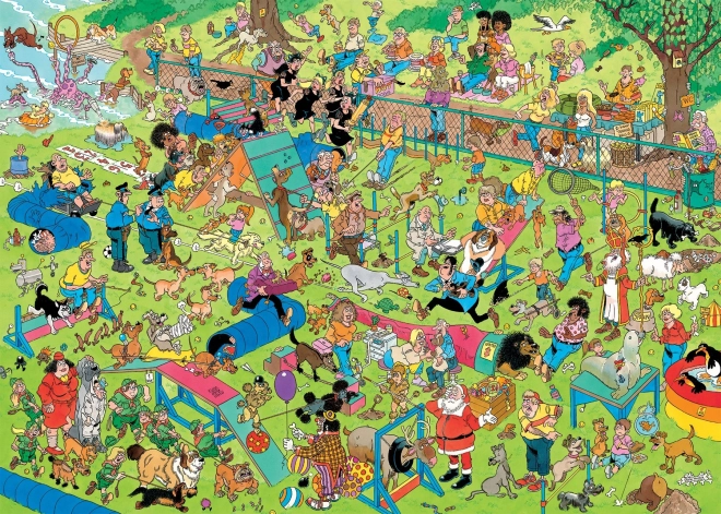 Puzzel Jan van Haasteren Hondenpark 1000 stukjes