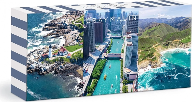 Galison puzzel Luchtfoto’s van de VS door Gray Malin 3×120 stukjes