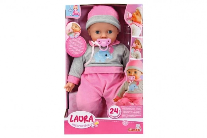 Interactieve pop Laura 40 cm