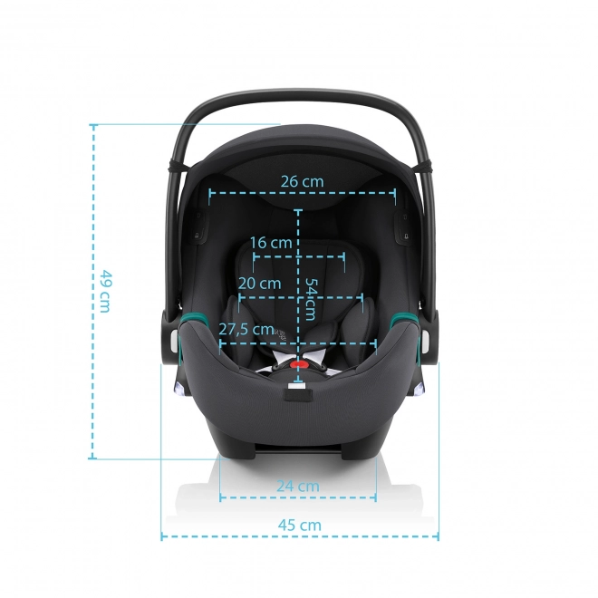 Autostoeltje Britax Römer Baby-Safe iSense Bundel Flex iSense, Nordic Grey