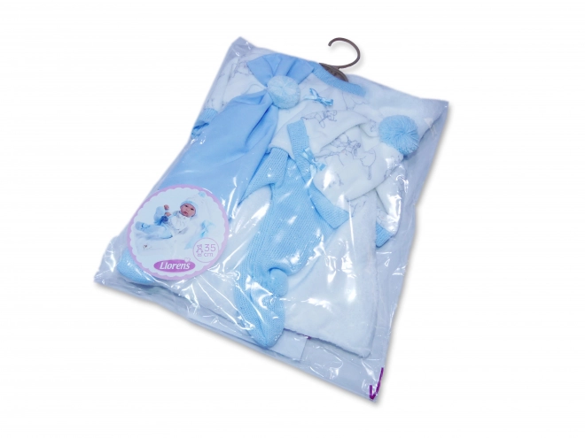 Llorens M635-71 kleding voor baby pop NEW BORN maat 35-36 cm