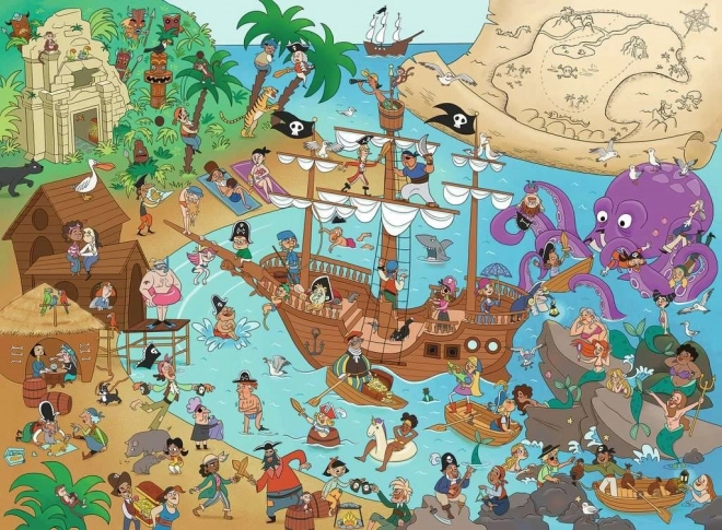 Ravensburger puzzel Piraten XXL 150 stukjes