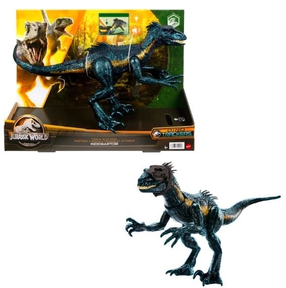 Aanvallende Indoraptor met Geluiden