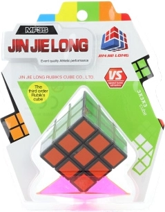Puzzelkubus 3x3 met standaard