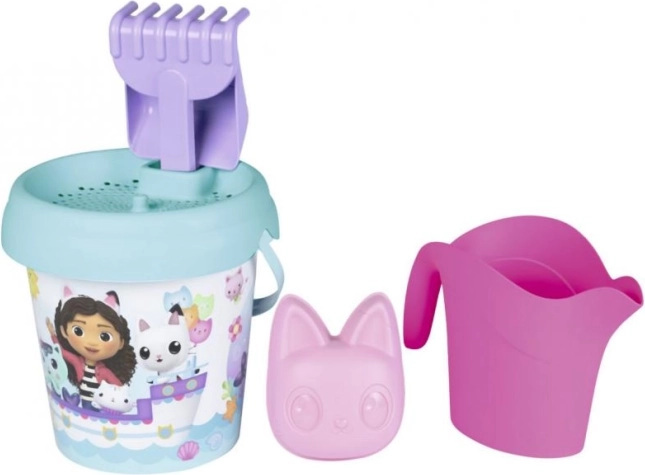 Zandemmertje Gabby’s Dollhouse met gieter en accessoires