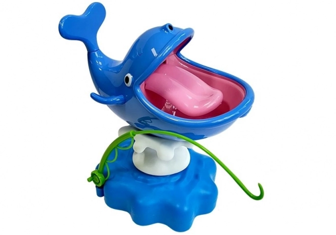 Water spuitende walvis arcade spel