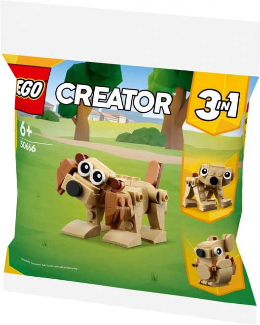 Unieke LEGO hond