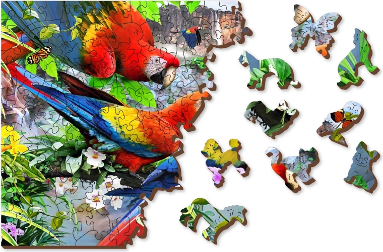 Dubbelzijdige puzzel 2-in-1 voor een dubbele uitdaging