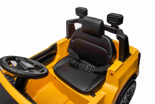 Kinder elektrische auto Ford Ranger Lift Geel