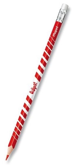 Maped kleurpotloden Color'Peps Oops met gum, 24 stuks