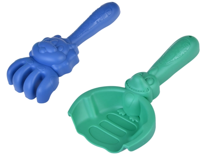 Schopje en harkje voor kleine handjes