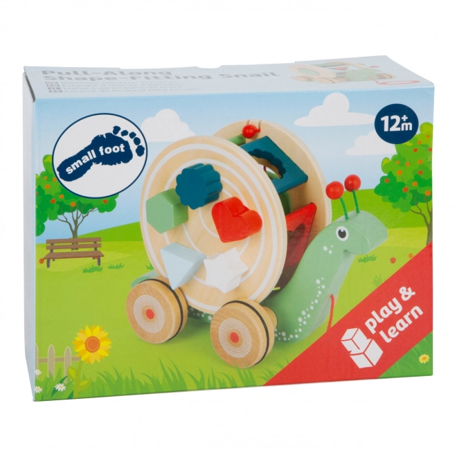 Small Foot Trekkerige motorslak met vormen