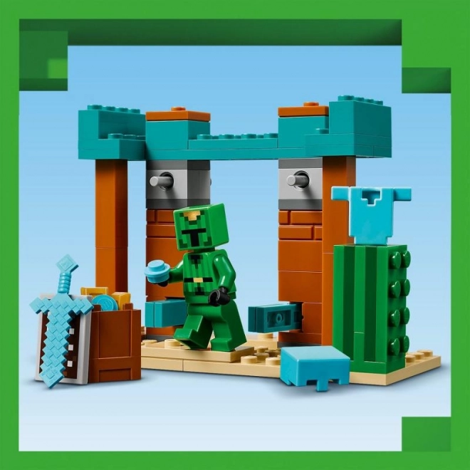 Lego Minecraft Zandpatrouille