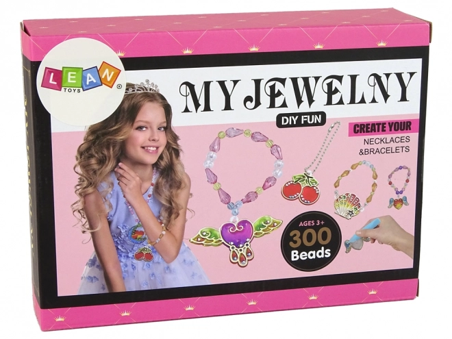Sieraden DIY set met stiften en kralen