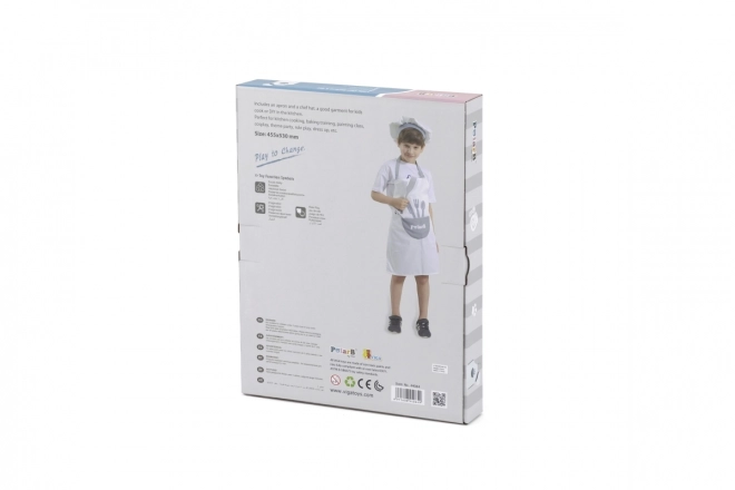 Keukenschort kinderen koksmuts