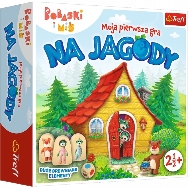 mijn eerste bosbessen-spel bobaski en beer – familie treflik