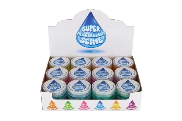 Super transparante slijm mix kleuren 7 cm